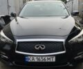 Черный Инфинити Q50, объемом двигателя 3 л и пробегом 200 тыс. км за 13500 $, фото 1 на Automoto.ua