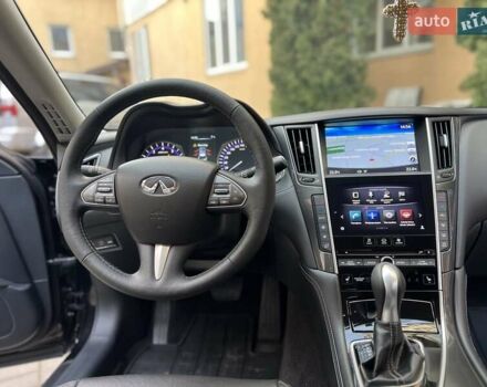 Черный Инфинити Q50, объемом двигателя 2 л и пробегом 53 тыс. км за 18900 $, фото 71 на Automoto.ua