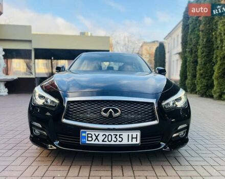 Черный Инфинити Q50, объемом двигателя 2 л и пробегом 53 тыс. км за 18900 $, фото 3 на Automoto.ua