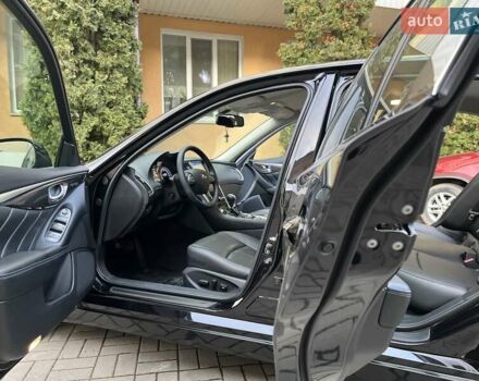 Черный Инфинити Q50, объемом двигателя 2 л и пробегом 53 тыс. км за 18900 $, фото 100 на Automoto.ua
