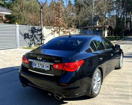 Черный Инфинити Q50, объемом двигателя 2 л и пробегом 137 тыс. км за 14500 $, фото 4 на Automoto.ua