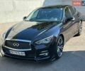 Черный Инфинити Q50, объемом двигателя 3 л и пробегом 115 тыс. км за 16900 $, фото 1 на Automoto.ua