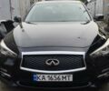 Черный Инфинити Q50, объемом двигателя 3 л и пробегом 200 тыс. км за 18000 $, фото 1 на Automoto.ua
