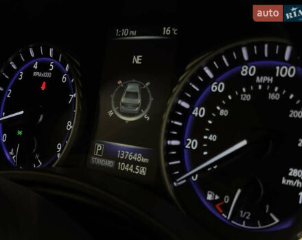 Черный Инфинити Q50, объемом двигателя 3 л и пробегом 137 тыс. км за 15499 $, фото 28 на Automoto.ua