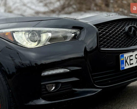 Черный Инфинити Q50, объемом двигателя 3 л и пробегом 155 тыс. км за 12000 $, фото 13 на Automoto.ua