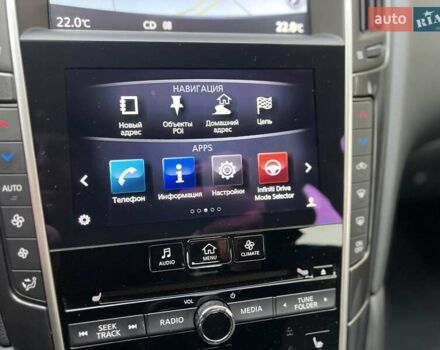 Черный Инфинити Q50, объемом двигателя 2 л и пробегом 53 тыс. км за 18900 $, фото 140 на Automoto.ua