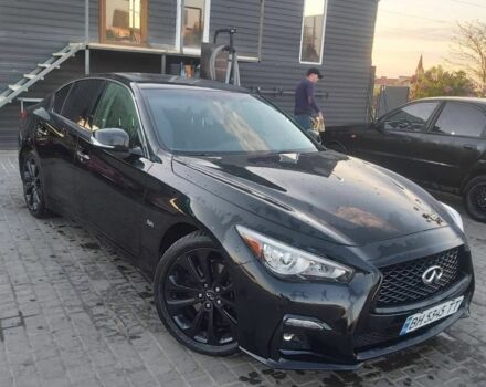 Чорний Інфініті Q50, об'ємом двигуна 3 л та пробігом 83 тис. км за 13500 $, фото 5 на Automoto.ua