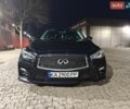 Черный Инфинити Q50, объемом двигателя 3 л и пробегом 128 тыс. км за 14499 $, фото 1 на Automoto.ua