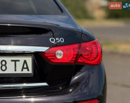 Черный Инфинити Q50, объемом двигателя 3 л и пробегом 157 тыс. км за 13500 $, фото 19 на Automoto.ua