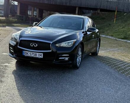 Черный Инфинити Q50, объемом двигателя 1.99 л и пробегом 140 тыс. км за 14500 $, фото 1 на Automoto.ua