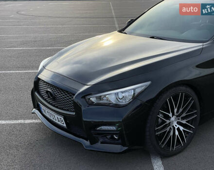 Черный Инфинити Q50, объемом двигателя 3 л и пробегом 155 тыс. км за 16699 $, фото 2 на Automoto.ua