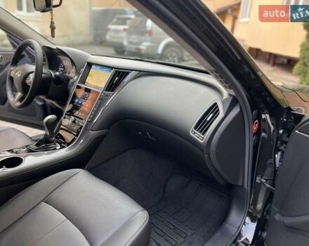 Черный Инфинити Q50, объемом двигателя 2 л и пробегом 53 тыс. км за 18900 $, фото 122 на Automoto.ua