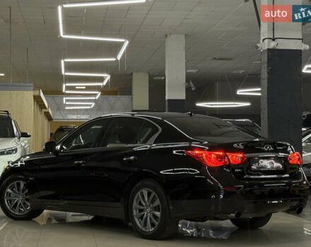 Черный Инфинити Q50, объемом двигателя 3 л и пробегом 137 тыс. км за 15499 $, фото 12 на Automoto.ua