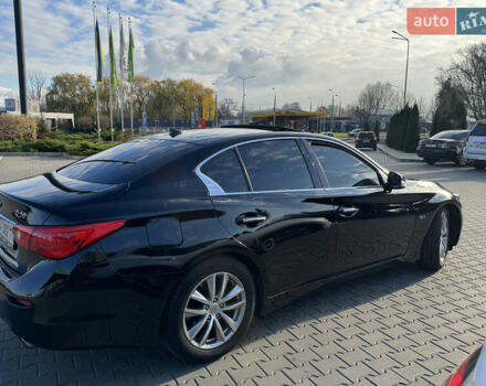 Черный Инфинити Q50, объемом двигателя 3 л и пробегом 175 тыс. км за 13700 $, фото 4 на Automoto.ua