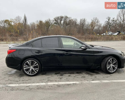 Черный Инфинити Q50, объемом двигателя 3 л и пробегом 110 тыс. км за 15500 $, фото 7 на Automoto.ua