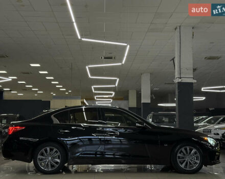 Черный Инфинити Q50, объемом двигателя 3 л и пробегом 137 тыс. км за 15499 $, фото 7 на Automoto.ua