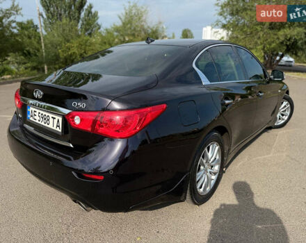 Черный Инфинити Q50, объемом двигателя 3 л и пробегом 157 тыс. км за 13500 $, фото 22 на Automoto.ua