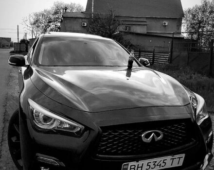 Чорний Інфініті Q50, об'ємом двигуна 3 л та пробігом 83 тис. км за 13500 $, фото 8 на Automoto.ua