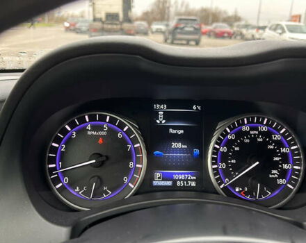 Черный Инфинити Q50, объемом двигателя 3 л и пробегом 110 тыс. км за 15500 $, фото 25 на Automoto.ua