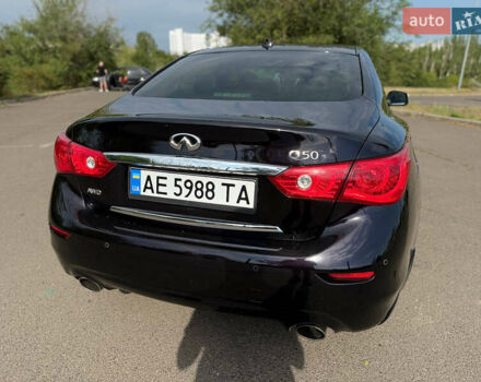 Черный Инфинити Q50, объемом двигателя 3 л и пробегом 157 тыс. км за 13500 $, фото 24 на Automoto.ua