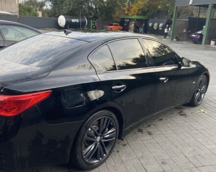 Чорний Інфініті Q50, об'ємом двигуна 3 л та пробігом 122 тис. км за 16999 $, фото 3 на Automoto.ua