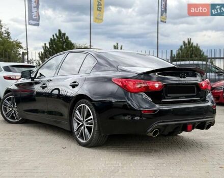 Черный Инфинити Q50, объемом двигателя 3.5 л и пробегом 149 тыс. км за 16999 $, фото 5 на Automoto.ua