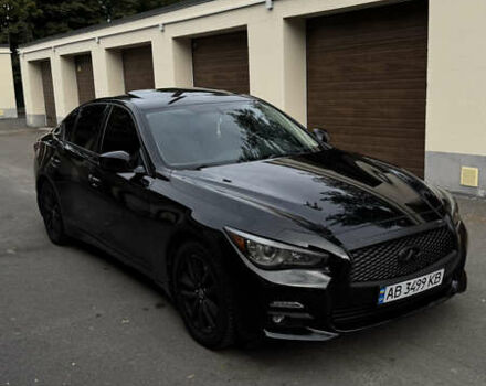 Черный Инфинити Q50, объемом двигателя 1.99 л и пробегом 150 тыс. км за 11499 $, фото 4 на Automoto.ua