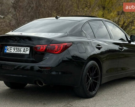 Черный Инфинити Q50, объемом двигателя 3 л и пробегом 155 тыс. км за 12000 $, фото 10 на Automoto.ua