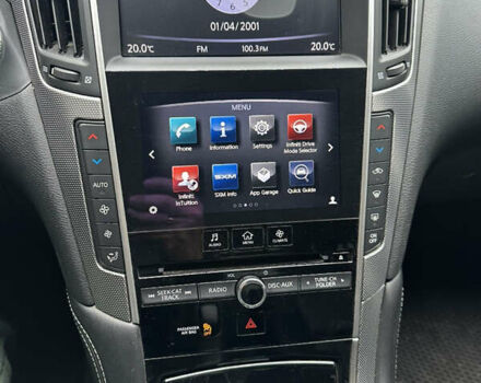 Черный Инфинити Q50, объемом двигателя 3 л и пробегом 80 тыс. км за 13300 $, фото 22 на Automoto.ua