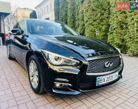 Черный Инфинити Q50, объемом двигателя 2 л и пробегом 53 тыс. км за 18900 $, фото 6 на Automoto.ua
