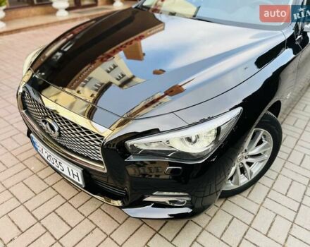 Черный Инфинити Q50, объемом двигателя 2 л и пробегом 53 тыс. км за 18900 $, фото 53 на Automoto.ua