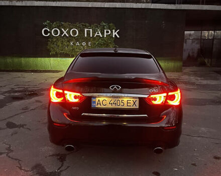 Чорний Інфініті Q50, об'ємом двигуна 3 л та пробігом 125 тис. км за 18999 $, фото 17 на Automoto.ua