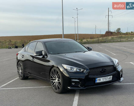 Черный Инфинити Q50, объемом двигателя 3 л и пробегом 155 тыс. км за 16699 $, фото 8 на Automoto.ua