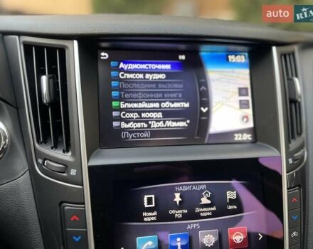 Черный Инфинити Q50, объемом двигателя 2 л и пробегом 53 тыс. км за 18900 $, фото 131 на Automoto.ua