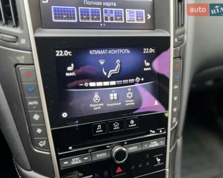 Черный Инфинити Q50, объемом двигателя 2 л и пробегом 53 тыс. км за 18900 $, фото 150 на Automoto.ua