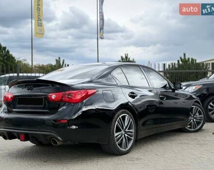 Черный Инфинити Q50, объемом двигателя 3.5 л и пробегом 149 тыс. км за 16999 $, фото 6 на Automoto.ua