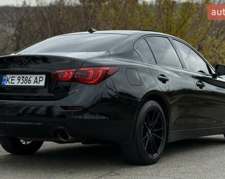 Черный Инфинити Q50, объемом двигателя 3 л и пробегом 155 тыс. км за 12000 $, фото 11 на Automoto.ua