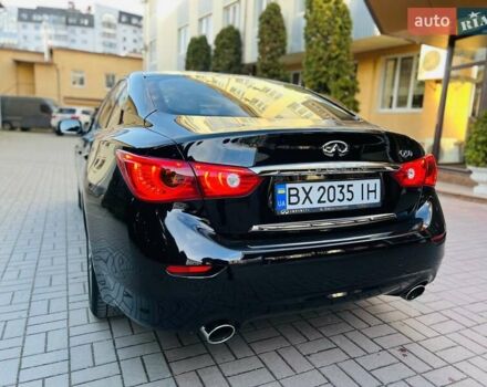 Черный Инфинити Q50, объемом двигателя 2 л и пробегом 53 тыс. км за 18900 $, фото 9 на Automoto.ua