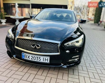 Черный Инфинити Q50, объемом двигателя 2 л и пробегом 53 тыс. км за 18900 $, фото 11 на Automoto.ua