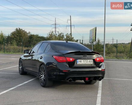 Черный Инфинити Q50, объемом двигателя 3 л и пробегом 155 тыс. км за 16699 $, фото 12 на Automoto.ua