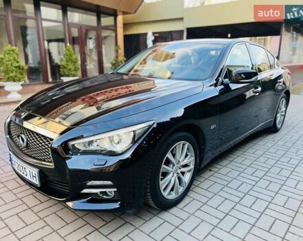 Черный Инфинити Q50, объемом двигателя 2 л и пробегом 53 тыс. км за 18900 $, фото 13 на Automoto.ua