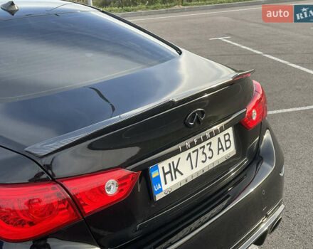 Черный Инфинити Q50, объемом двигателя 3 л и пробегом 155 тыс. км за 16699 $, фото 13 на Automoto.ua