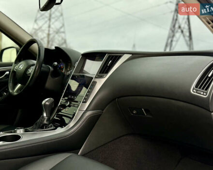 Черный Инфинити Q50, объемом двигателя 3 л и пробегом 155 тыс. км за 12000 $, фото 20 на Automoto.ua