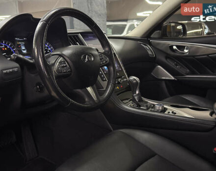 Черный Инфинити Q50, объемом двигателя 3 л и пробегом 137 тыс. км за 15499 $, фото 19 на Automoto.ua