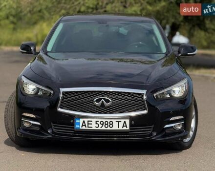 Черный Инфинити Q50, объемом двигателя 3 л и пробегом 157 тыс. км за 13500 $, фото 2 на Automoto.ua