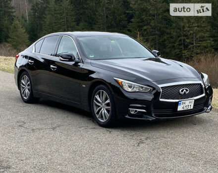 Чорний Інфініті Q50, об'ємом двигуна 3 л та пробігом 140 тис. км за 16600 $, фото 8 на Automoto.ua