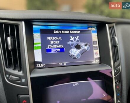 Черный Инфинити Q50, объемом двигателя 2 л и пробегом 53 тыс. км за 18900 $, фото 144 на Automoto.ua