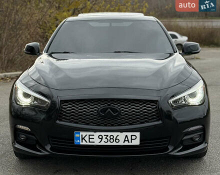 Черный Инфинити Q50, объемом двигателя 3 л и пробегом 155 тыс. км за 12000 $, фото 2 на Automoto.ua