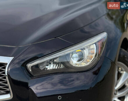 Черный Инфинити Q50, объемом двигателя 3 л и пробегом 157 тыс. км за 13500 $, фото 5 на Automoto.ua