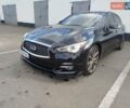 Черный Инфинити Q50, объемом двигателя 3 л и пробегом 50 тыс. км за 12000 $, фото 1 на Automoto.ua